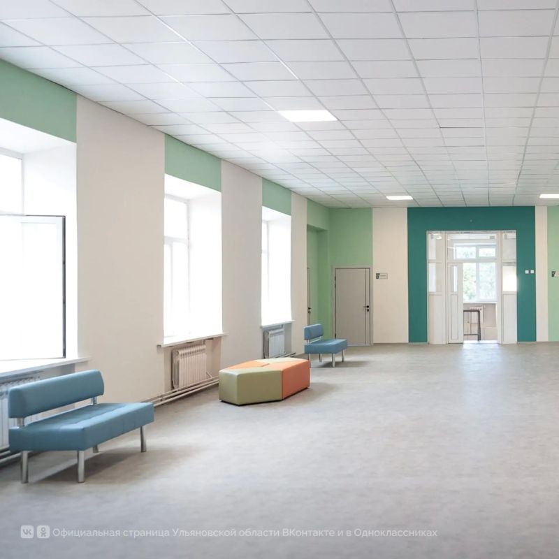 В Сенгилеевской средней школе имени Героя Советского Союза Н. Н. Вербина завершается капитальный ремонт В Сенгилеевской средней школе имени Героя Советского Союза Н. Н. Вербина завершается капитальный ремонт