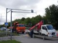 В северной части Ульяновска устанавливают четыре новых светофора