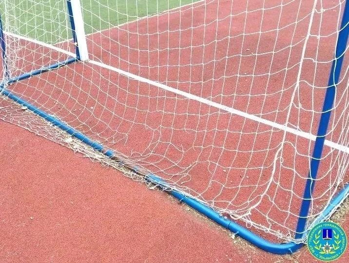 Спасатели помогли котику, который запутался в сетке футбольных ворот Спасатели помогли котику, который запутался в сетке футбольных ворот