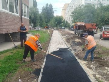В ульяновских кварталах многодетных семей продолжается обустройство дорог В ульяновских кварталах многодетных семей продолжается обустройство дорог
