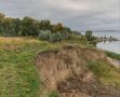 В Новоульяновске парк «Яблоневый сад» уходит в обрыв
