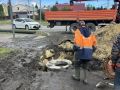 Возле новой поликлиники на Шигаева построили ливнёвку