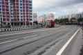 Фото с открытия движения по новому мосту в створе улиц Шевченко и Смычки