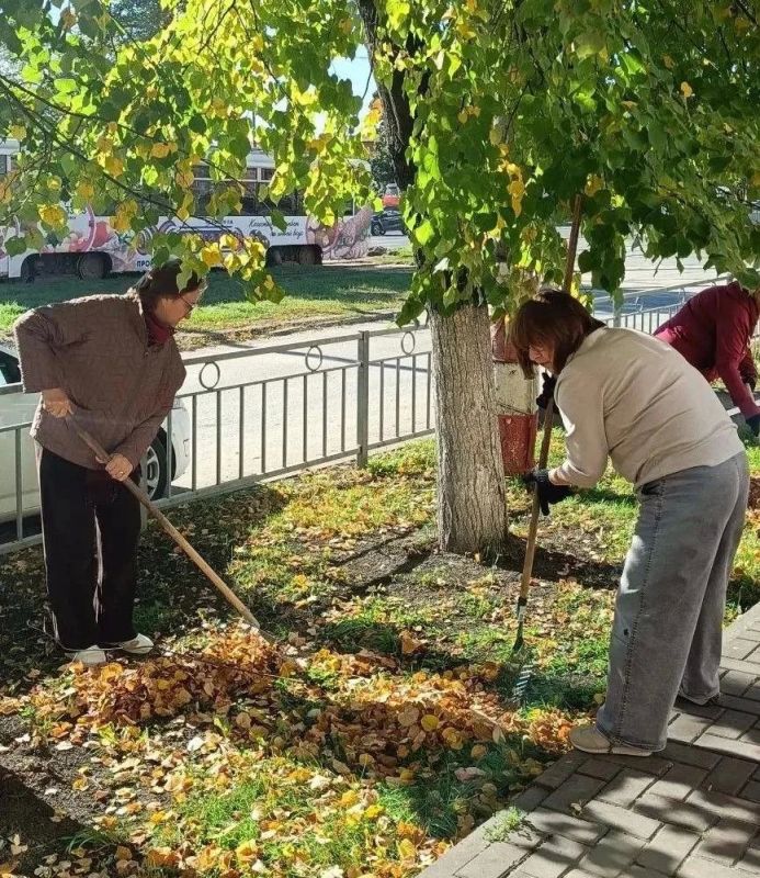 Осеннее обновление: в Ульяновске прошла санитарная пятница Осеннее обновление: в Ульяновске прошла санитарная пятница
