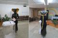 Женщина-кобра устроила перфоманс на выборах в Ульяновской области