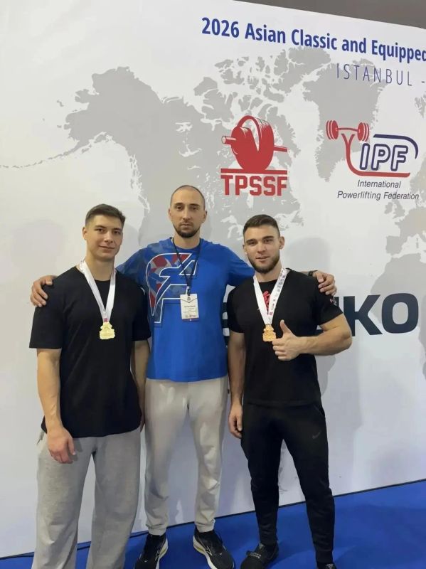 Ульяновские спортсмены завоевали три золота на первенстве Азии по пауэрлифтингу в Стамбуле