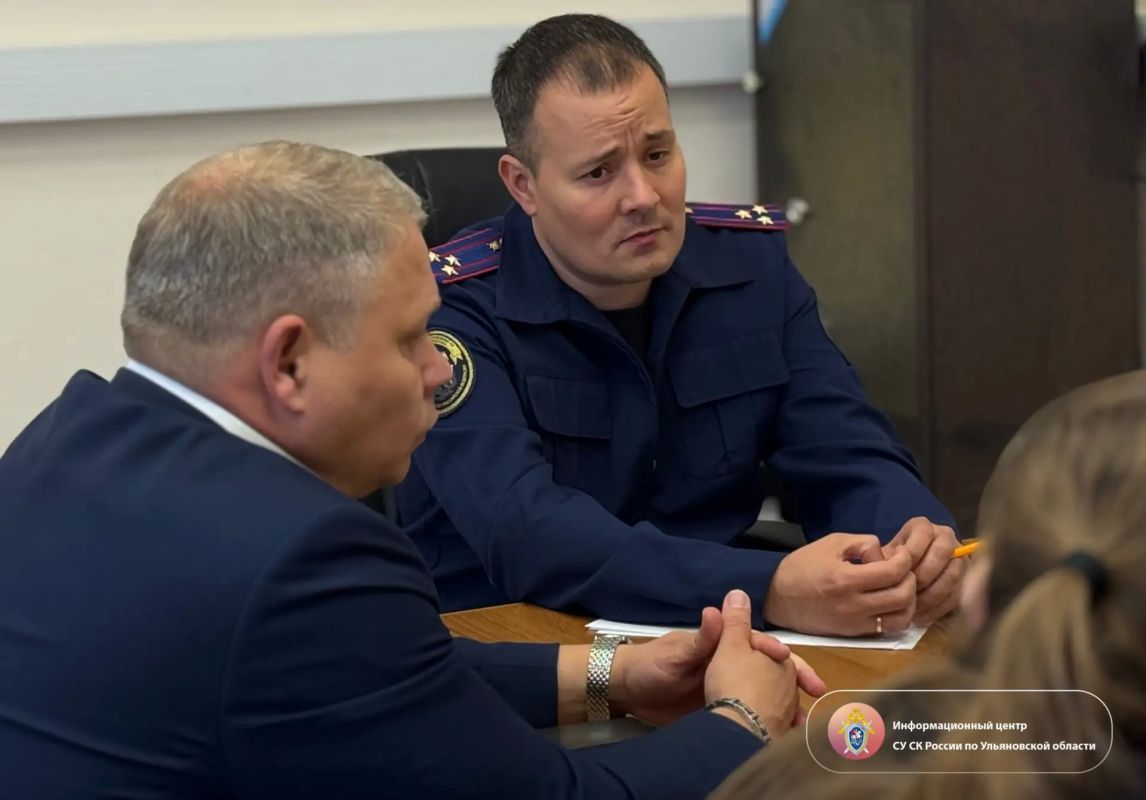 И.о. руководителя следственного управления СК России по Ульяновской области дал ряд поручений по результатам личного приема И.о. руководителя следственного управления СК России по Ульяновской области дал ряд поручений по результатам личного приема