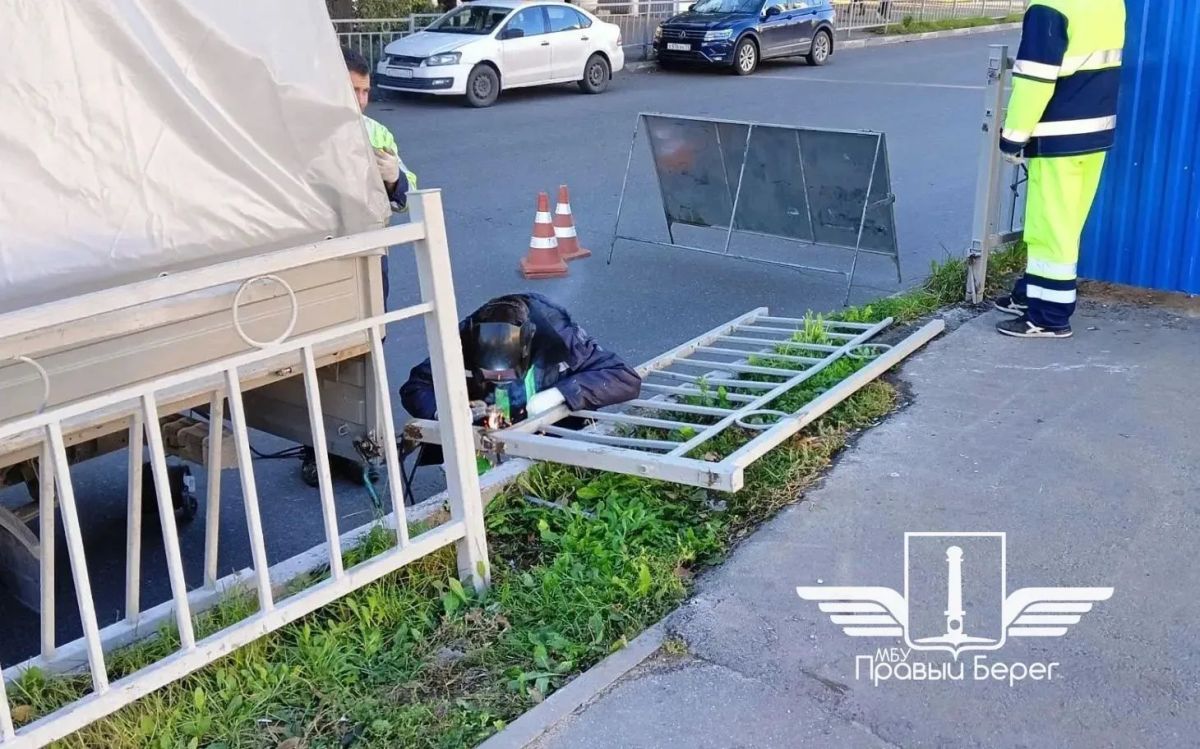 В Ульяновске с виновников ДТП взыщут деньги за поврежденные дорожные ограждения