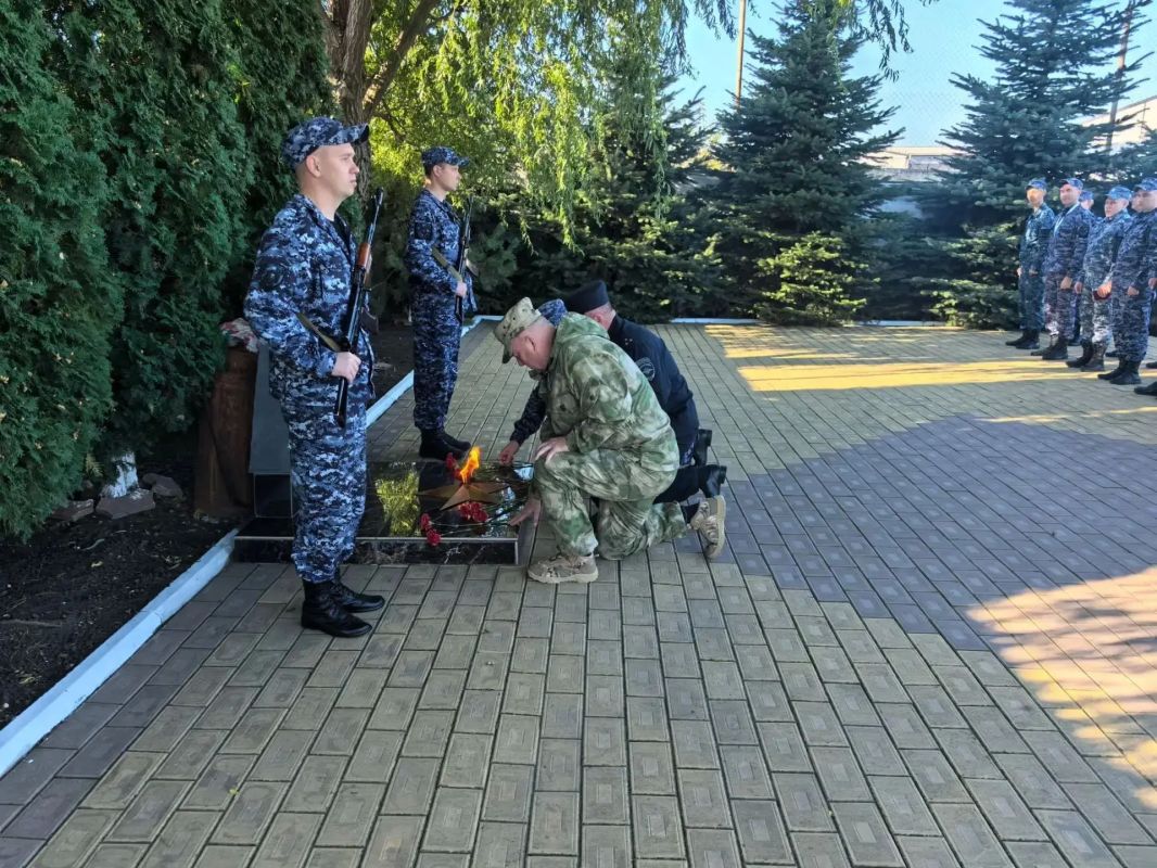 «Динамо» — своим: спортивный праздник для ульяновского отряда в Магасе «Динамо» — своим: спортивный праздник для ульяновского отряда в Магасе