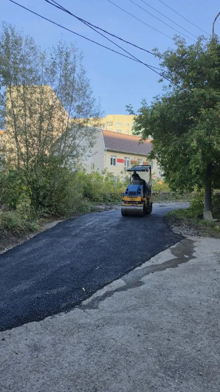 В Ульяновске продолжается ремонт дорожного покрытия по наказам жителей В Ульяновске продолжается ремонт дорожного покрытия по наказам жителей