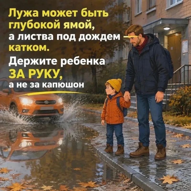Безопасность дорожного движения осенью! Безопасность дорожного движения осенью!