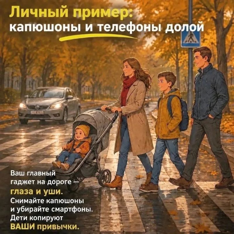 Безопасность дорожного движения осенью! Безопасность дорожного движения осенью!