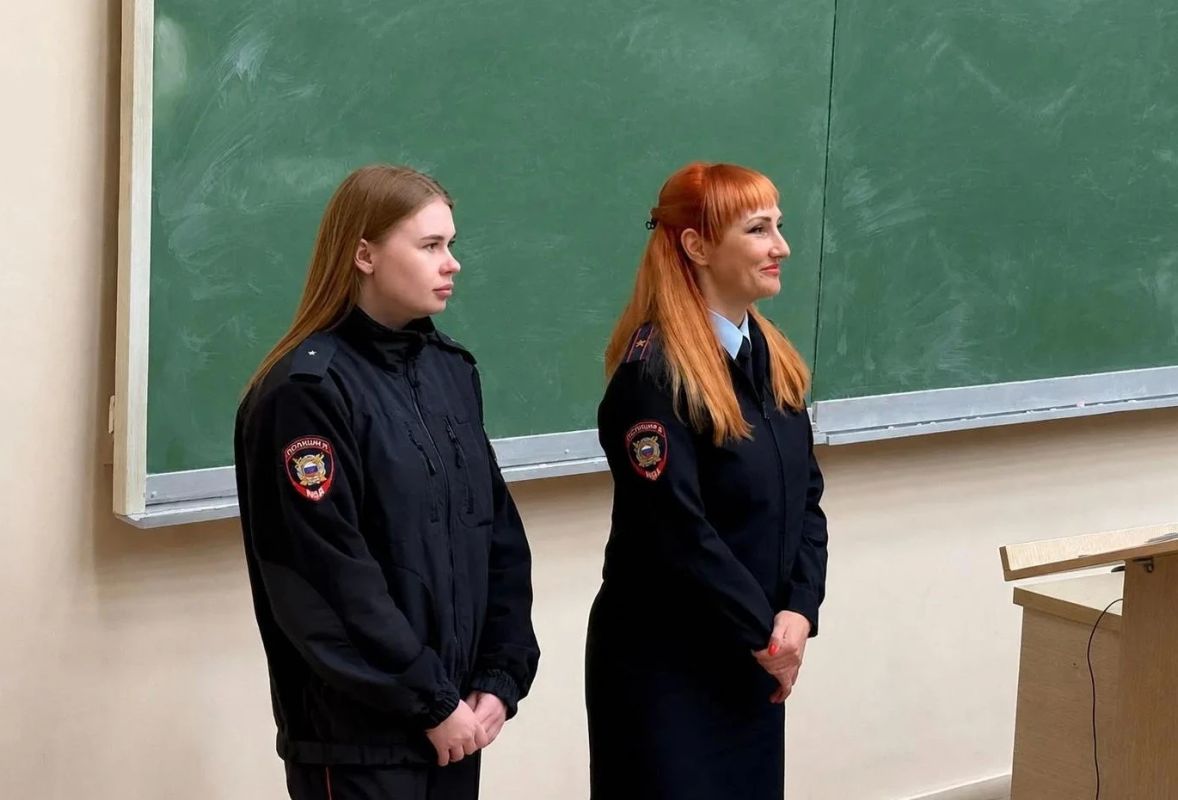 Ульяновские полицейские провели для школьников правовой лекторий