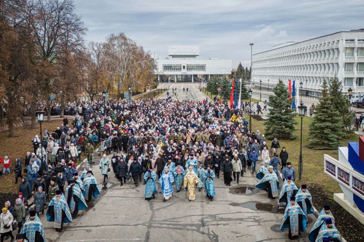 В Ульяновске 4 ноября перекроют дороги из-за крестного хода с чудотворной иконой Казанской Жадовской Божией Матери